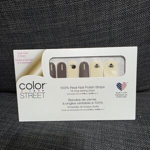 2/$10 Color Street Nail Polish Strips Clear